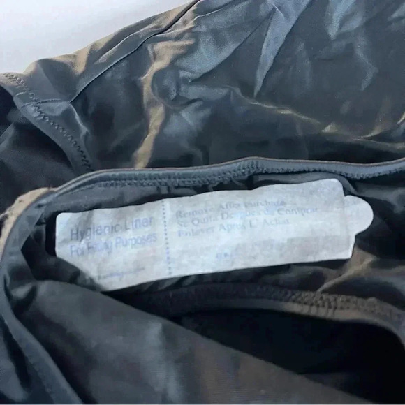 J Crew High support cross back one piece Swimsuit Plus 24 Black NWT - Picture 5 of 7